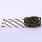 Yellow Stainless Steel Ring Shank Coil Siding Nails