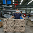 Molded Paper Pallet Machine Recycling Cardboard into Full Four-way Entry Pallet